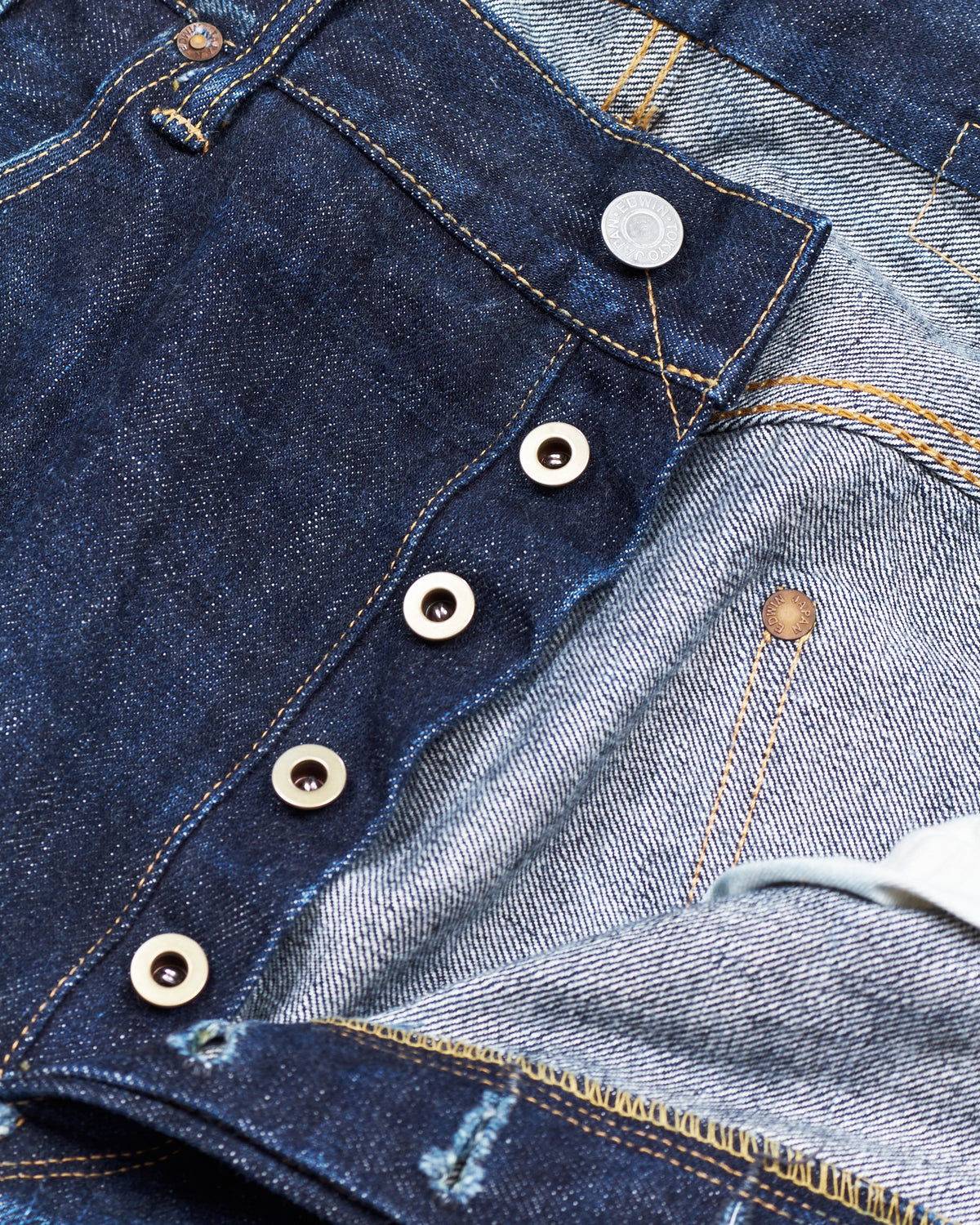 Second Hand Edwin Made in Japan 51040L Jeans Rainbow Selvedge W 36