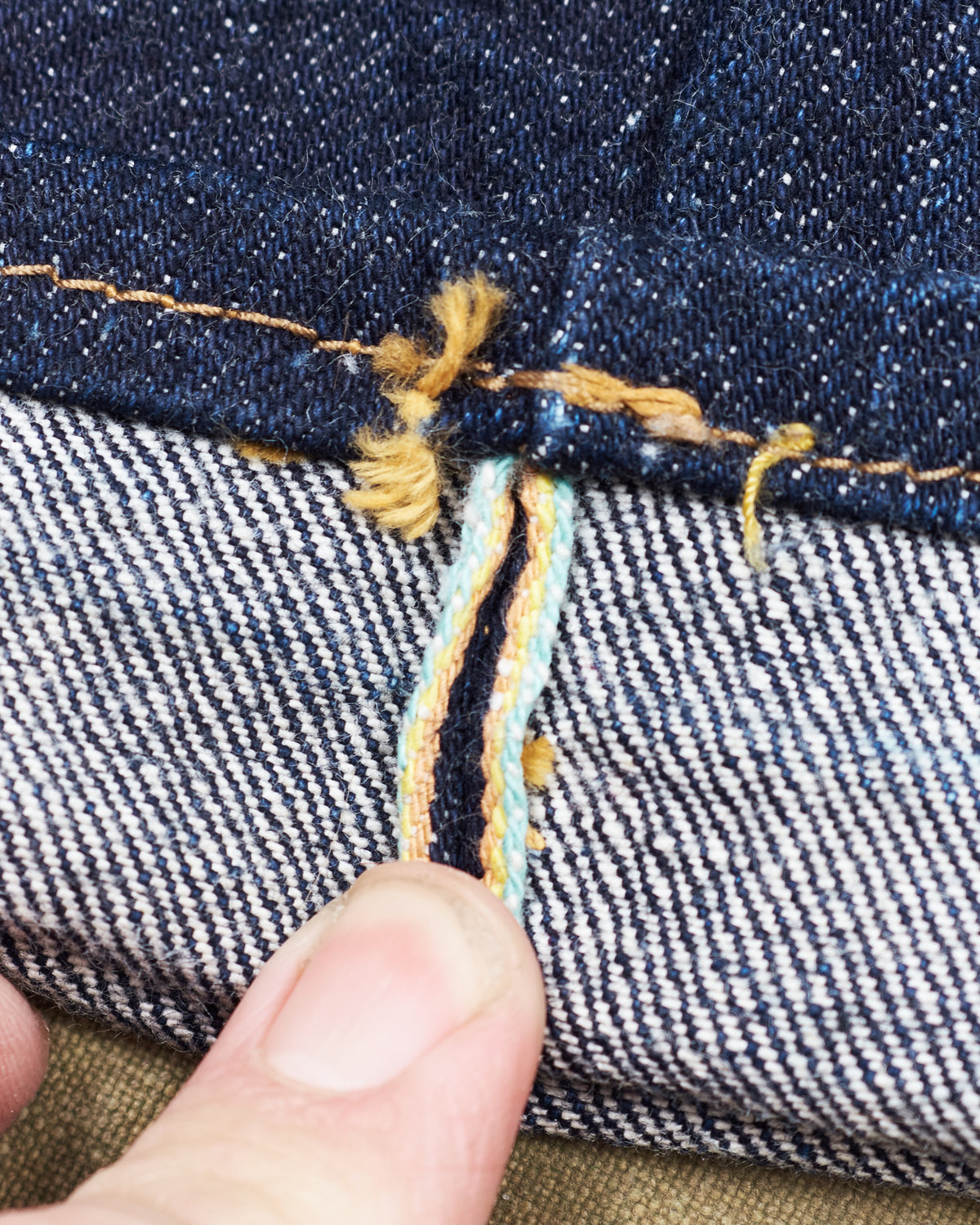Second Hand Edwin Made in Japan 51040L Jeans Rainbow Selvedge W 36