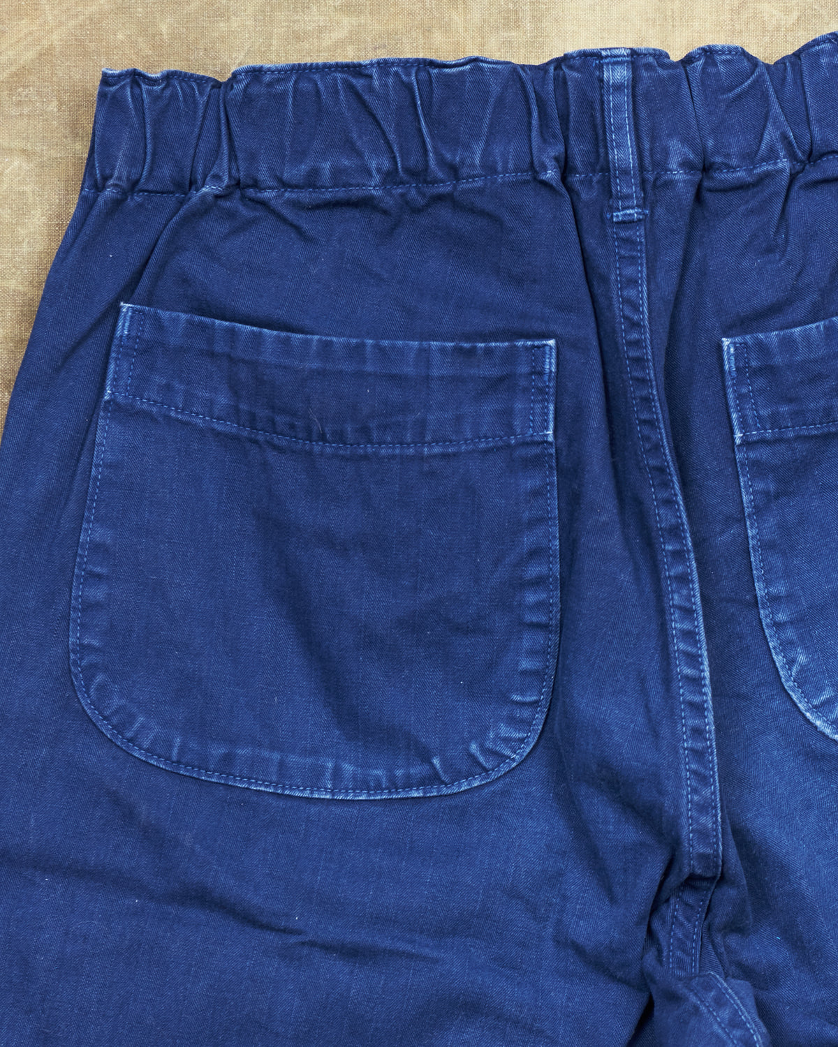 Second Hand OrSlow French Work Pants Navy HBT Twill Size EU XS / JPN 1