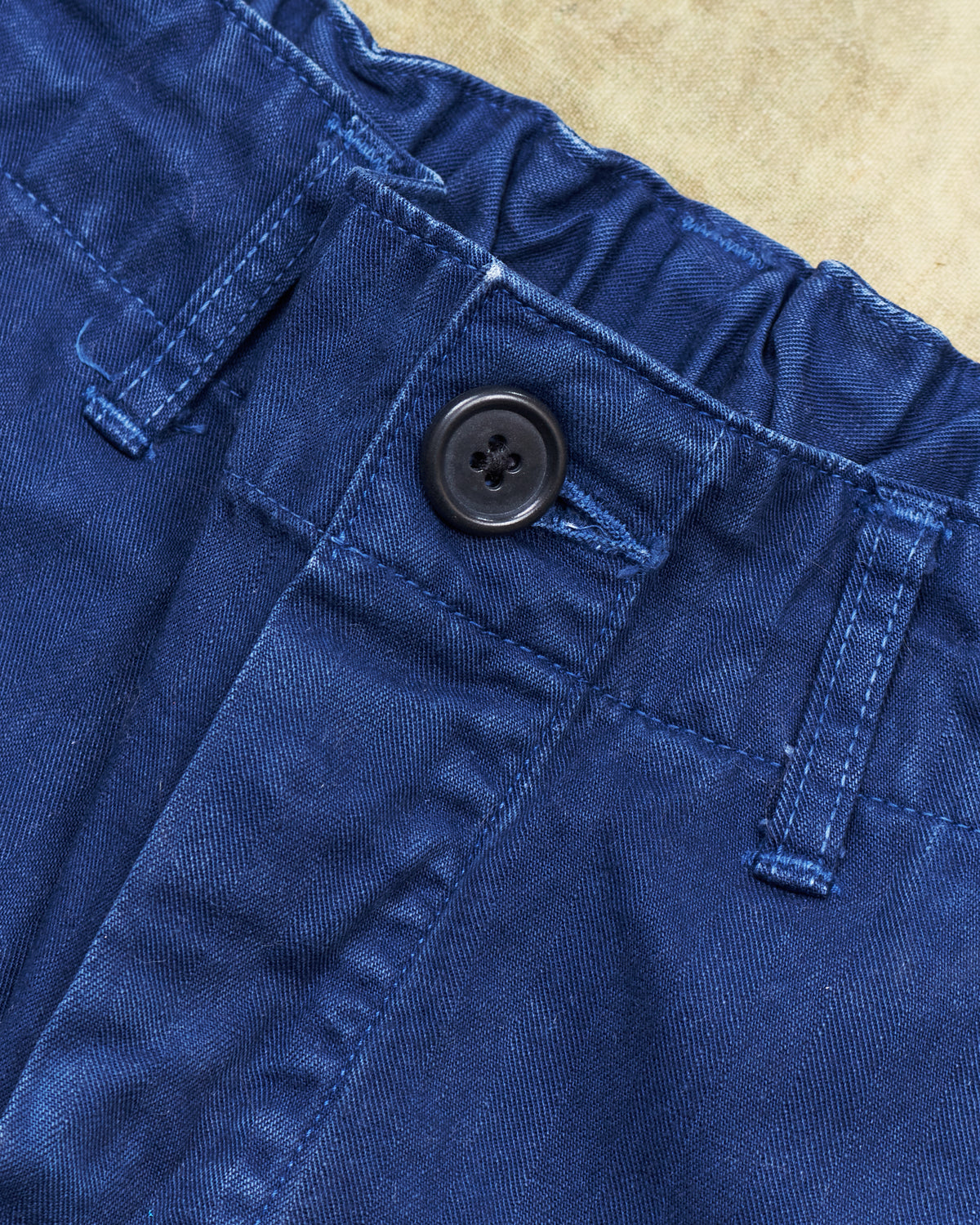 Second Hand OrSlow French Work Pants Navy HBT Twill Size EU XS / JPN 1