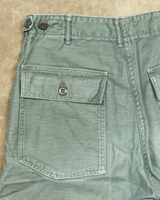 Second Hand OrSlow 5002 Fatigue Pants Green Size EU S / JPN 2