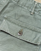 Second Hand OrSlow 5002 Fatigue Pants Green Size EU S / JPN 2