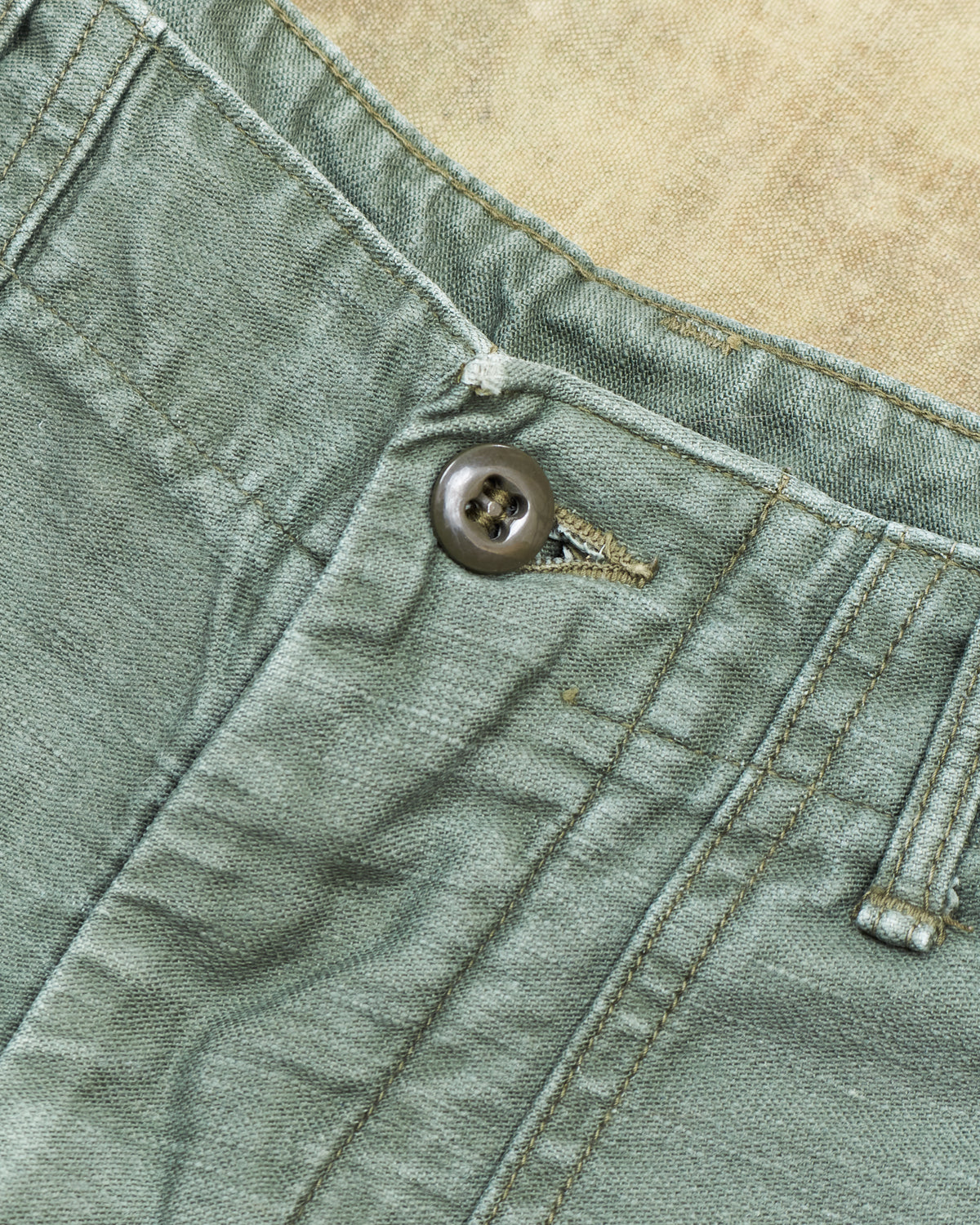 Second Hand OrSlow 5002 Fatigue Pants Green Size EU S / JPN 2