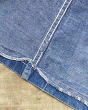 Vintage 40s Laurel Leaf Button Denim Work Jacket