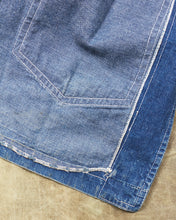 Vintage 40s Laurel Leaf Button Denim Work Jacket