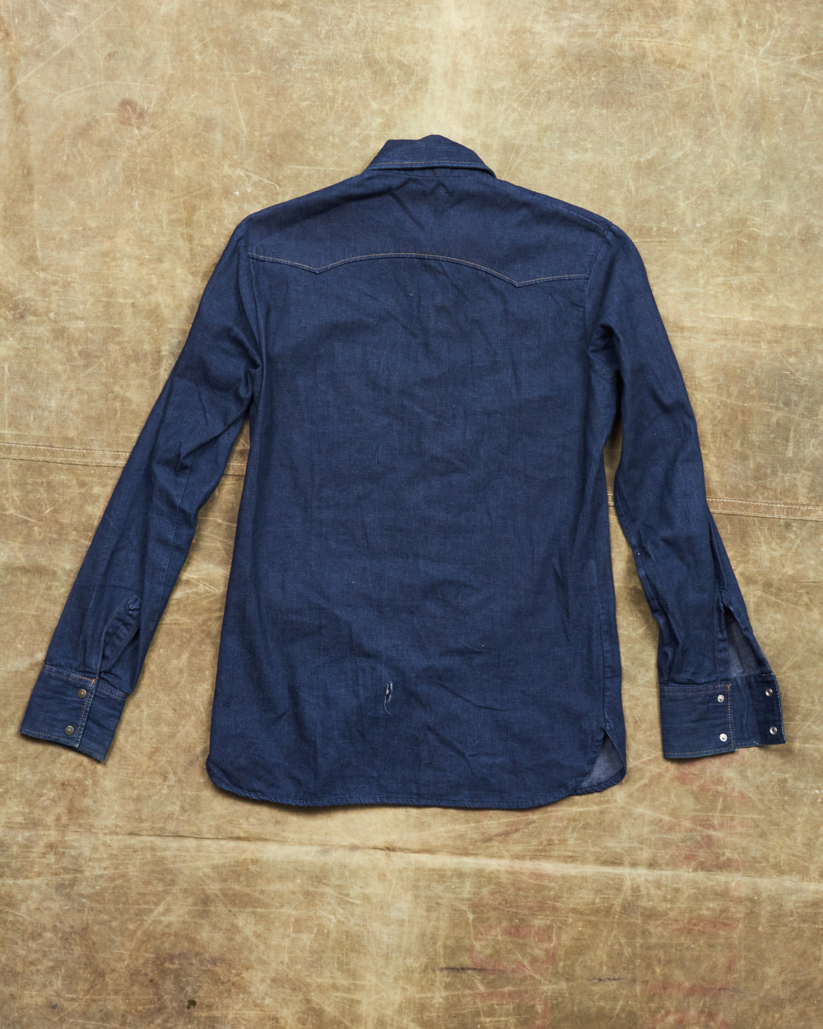 Vintage Levi's Big E Denim Shirt Size 16(L) Made in UK
