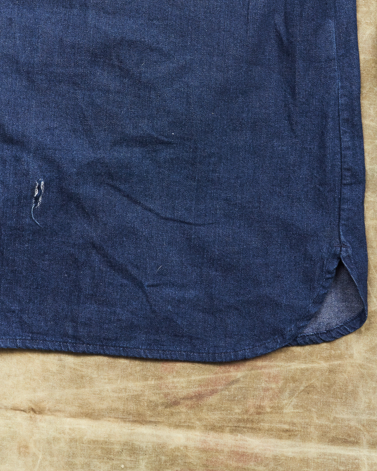 Vintage Levi's Big E Denim Shirt Size 16(L) Made in UK