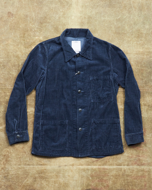Second Hand Visvim Travail Coverall Wale Cord Jacket Size 3
