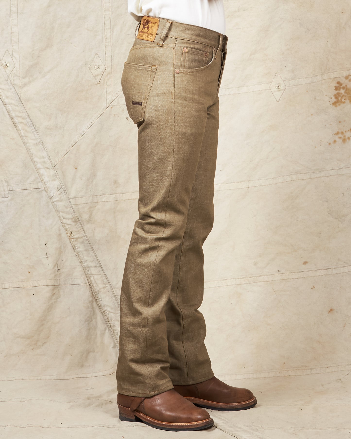 Indigofera Hawk Bootcut Jeans Spring Desert