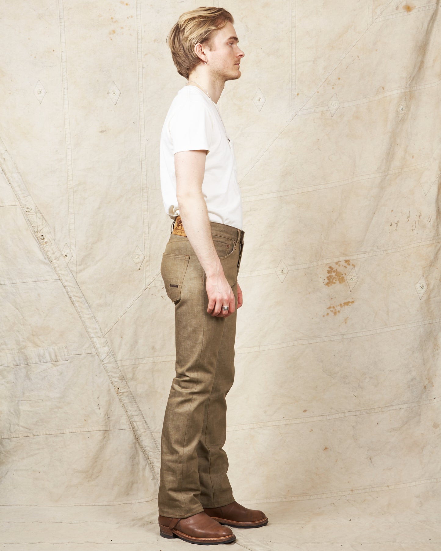 Indigofera Hawk Bootcut Jeans Spring Desert