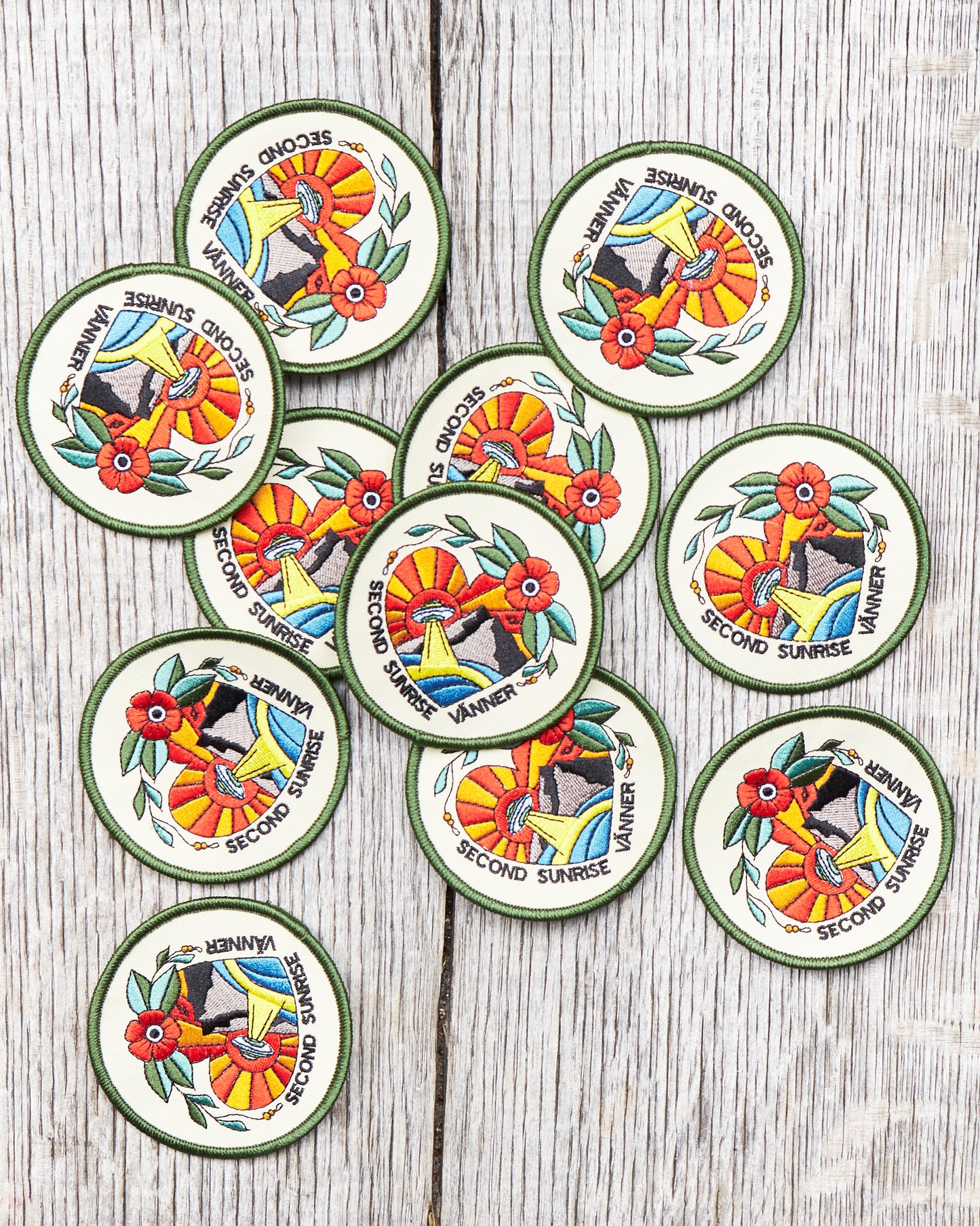 Jenny Boström "Second Sunrise Vänner" Patch