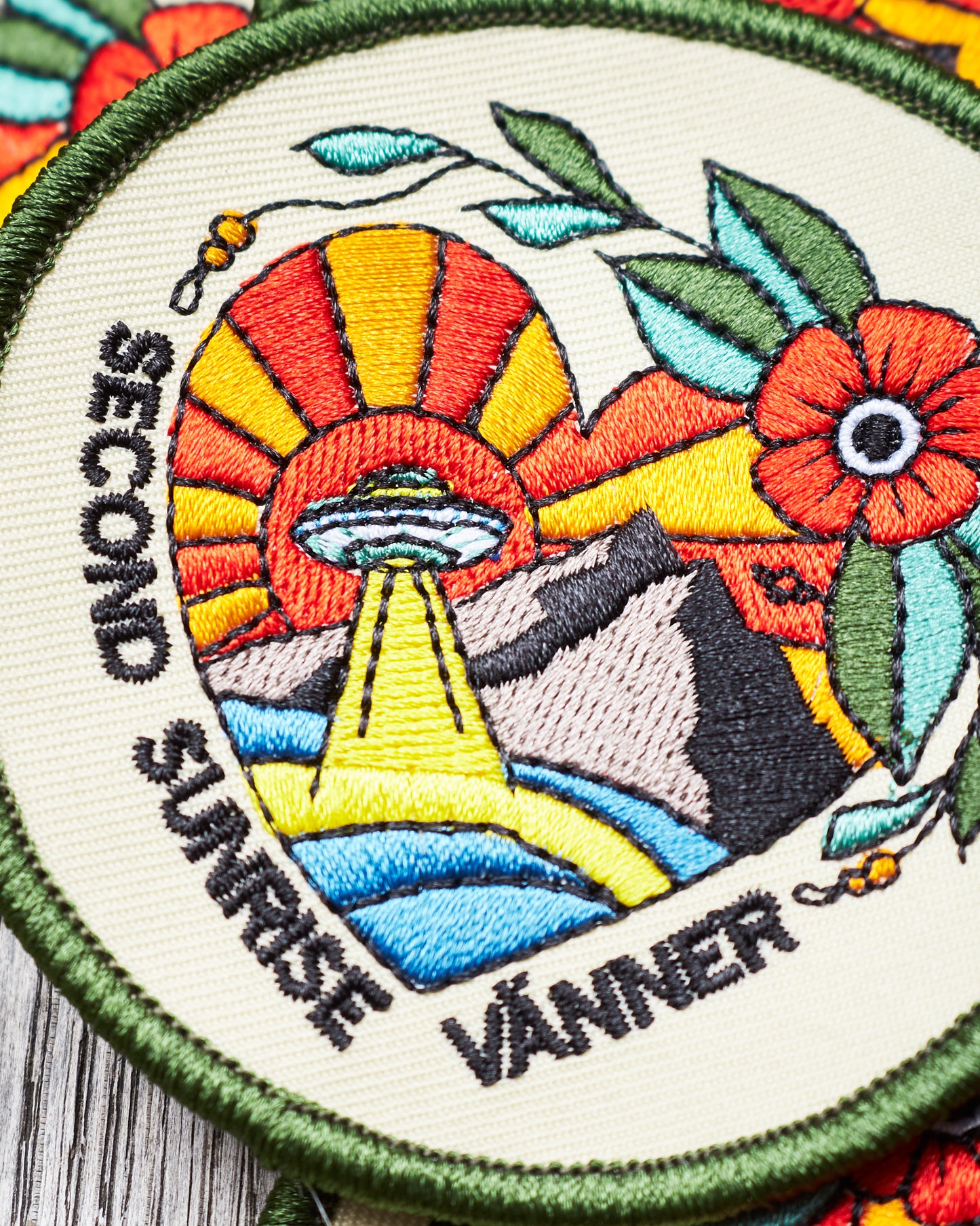 Jenny Boström "Second Sunrise Vänner" Patch