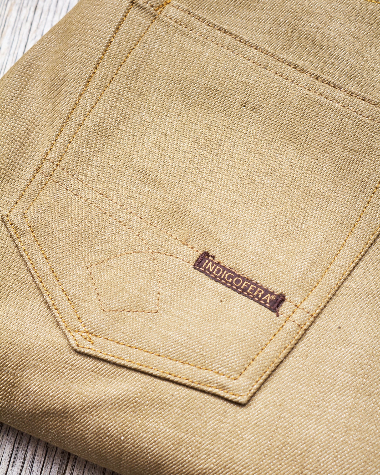 Indigofera Hawk Bootcut Jeans Spring Desert