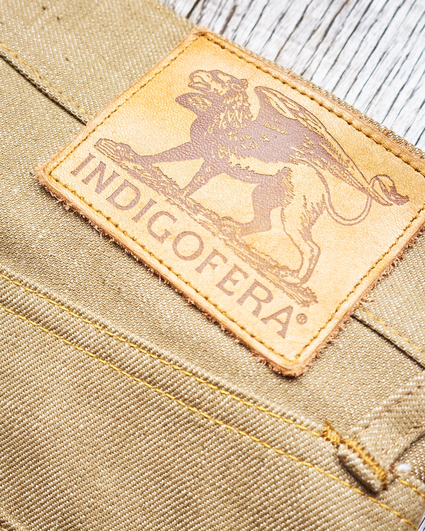 Indigofera Hawk Bootcut Jeans Spring Desert