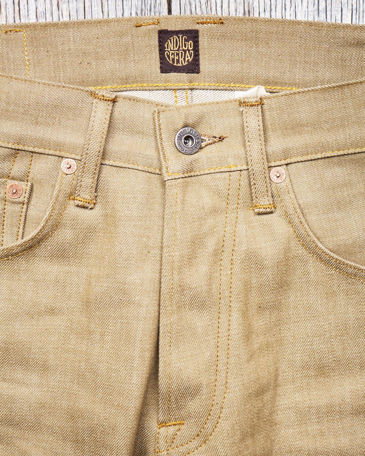 Indigofera Hawk Bootcut Jeans Spring Desert