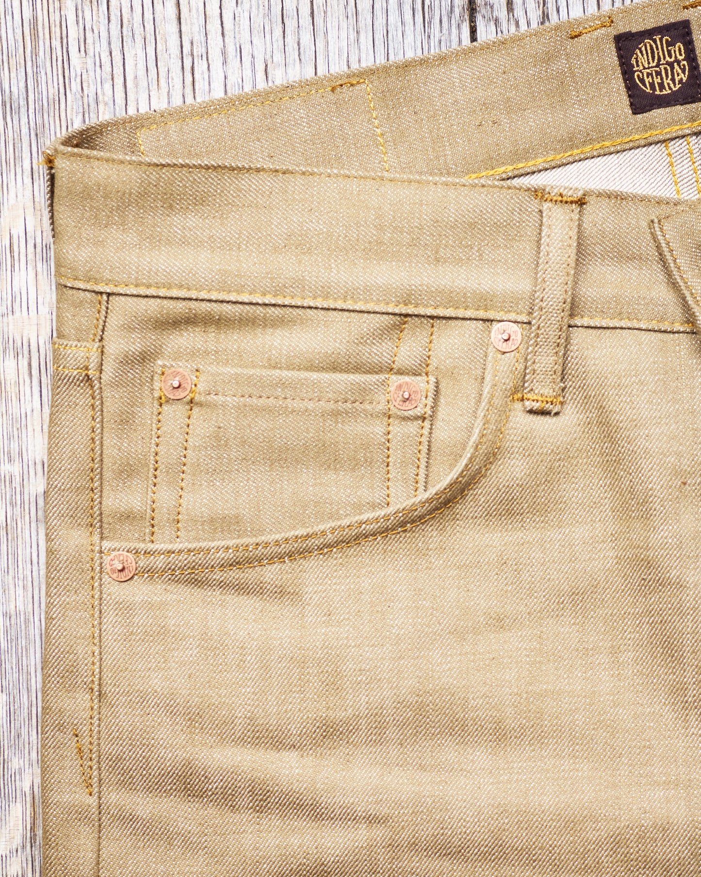 Indigofera Hawk Bootcut Jeans Spring Desert