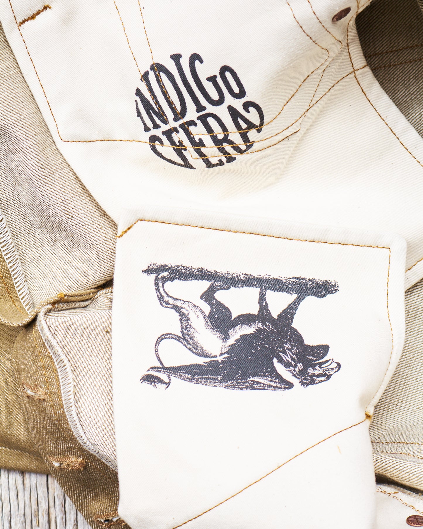 Indigofera Hawk Bootcut Jeans Spring Desert