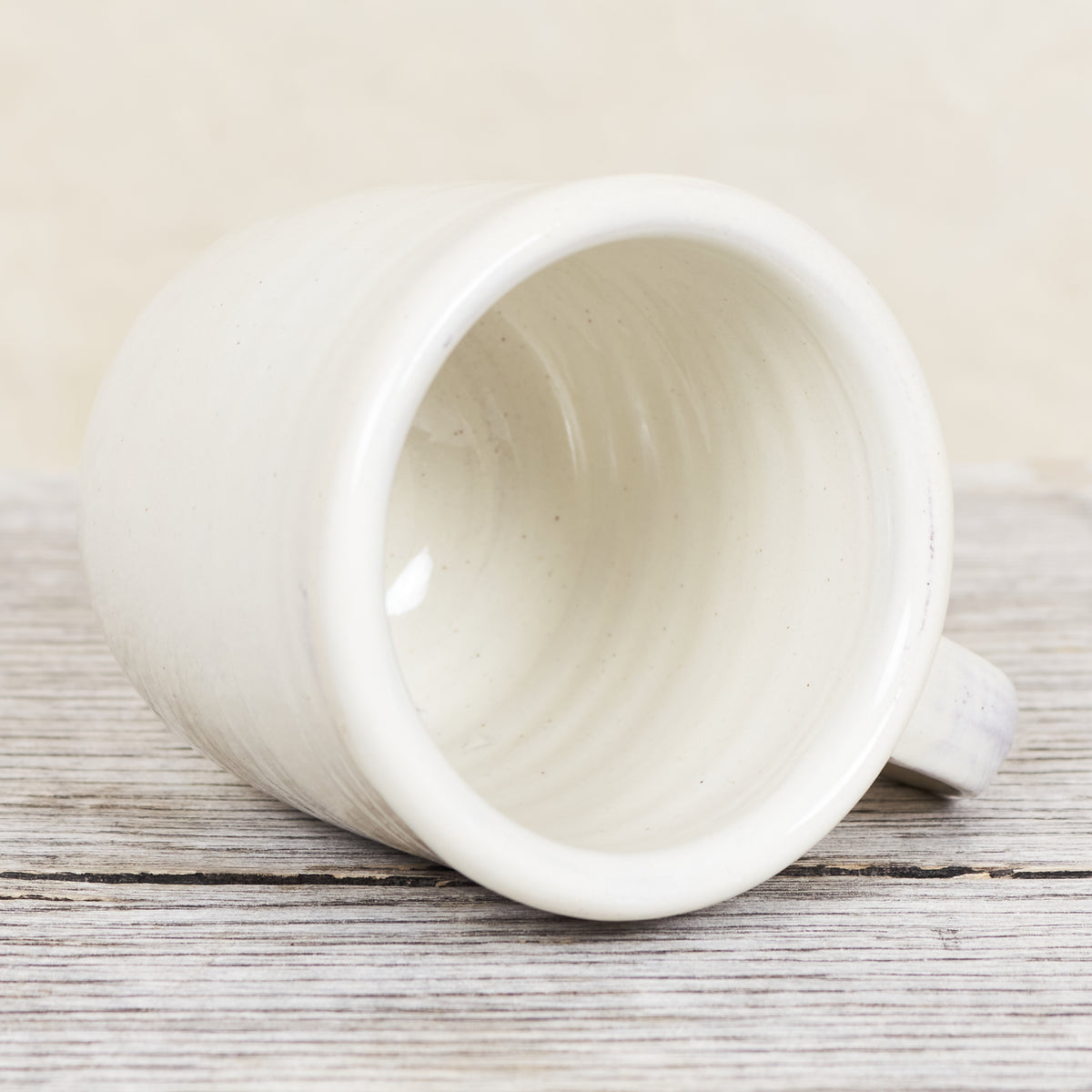 Tender Railway Mug White Glaze