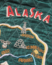 Tailor Toyo Souvenir "Sukajan" Velveteen Jacket Polar Bear x Alaska Map