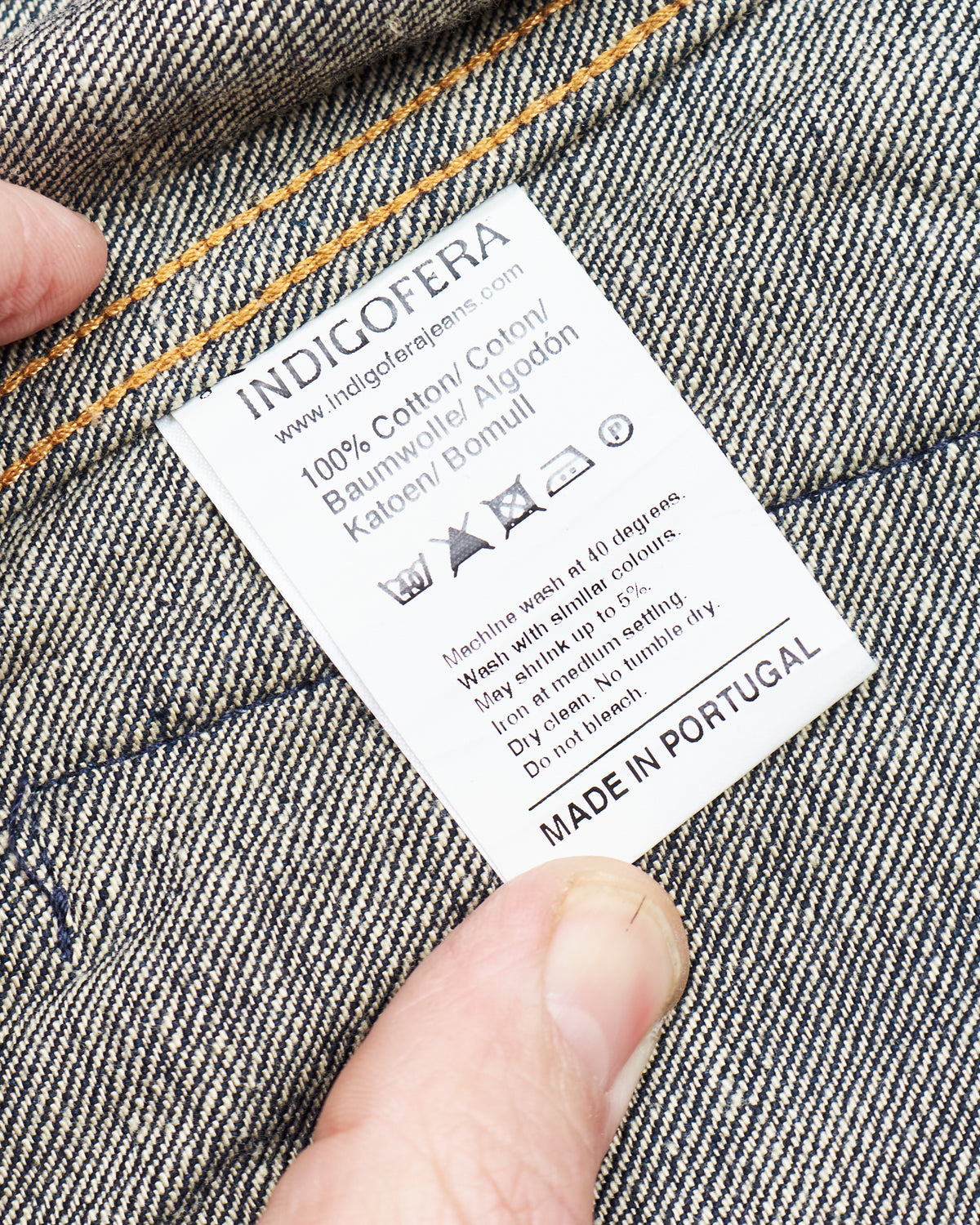 Second Hand Indigofera Banks Jeans Jacket Winlock Size L