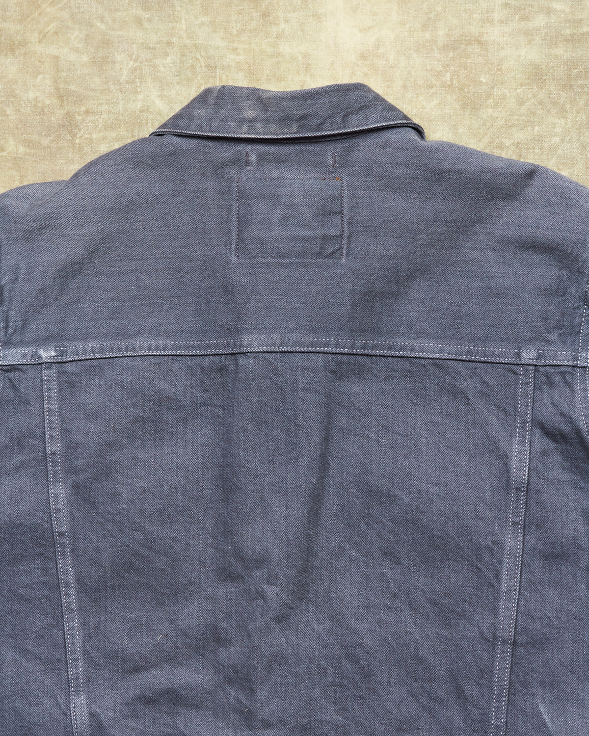 Second Hand Indigofera Banks Jeans Jacket Powderville Gray Size L