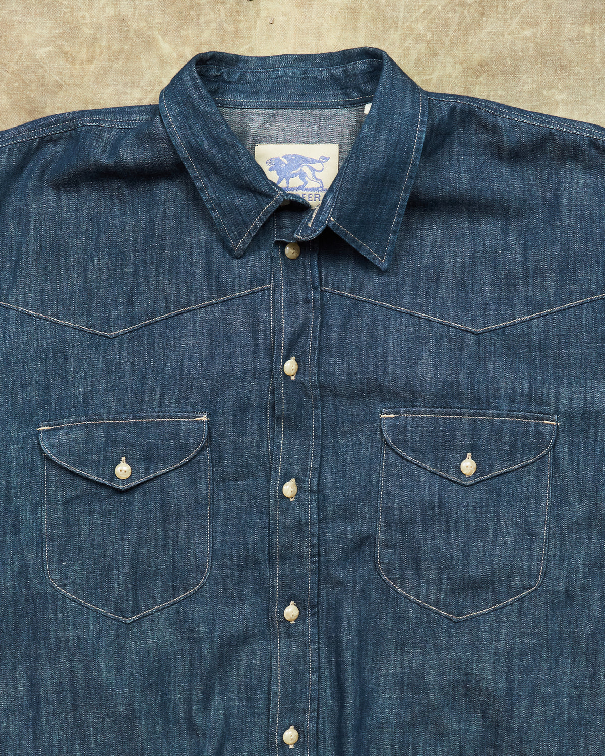 Second Hand Indigofera Manolito Shirt Shanyati Fabric Size L