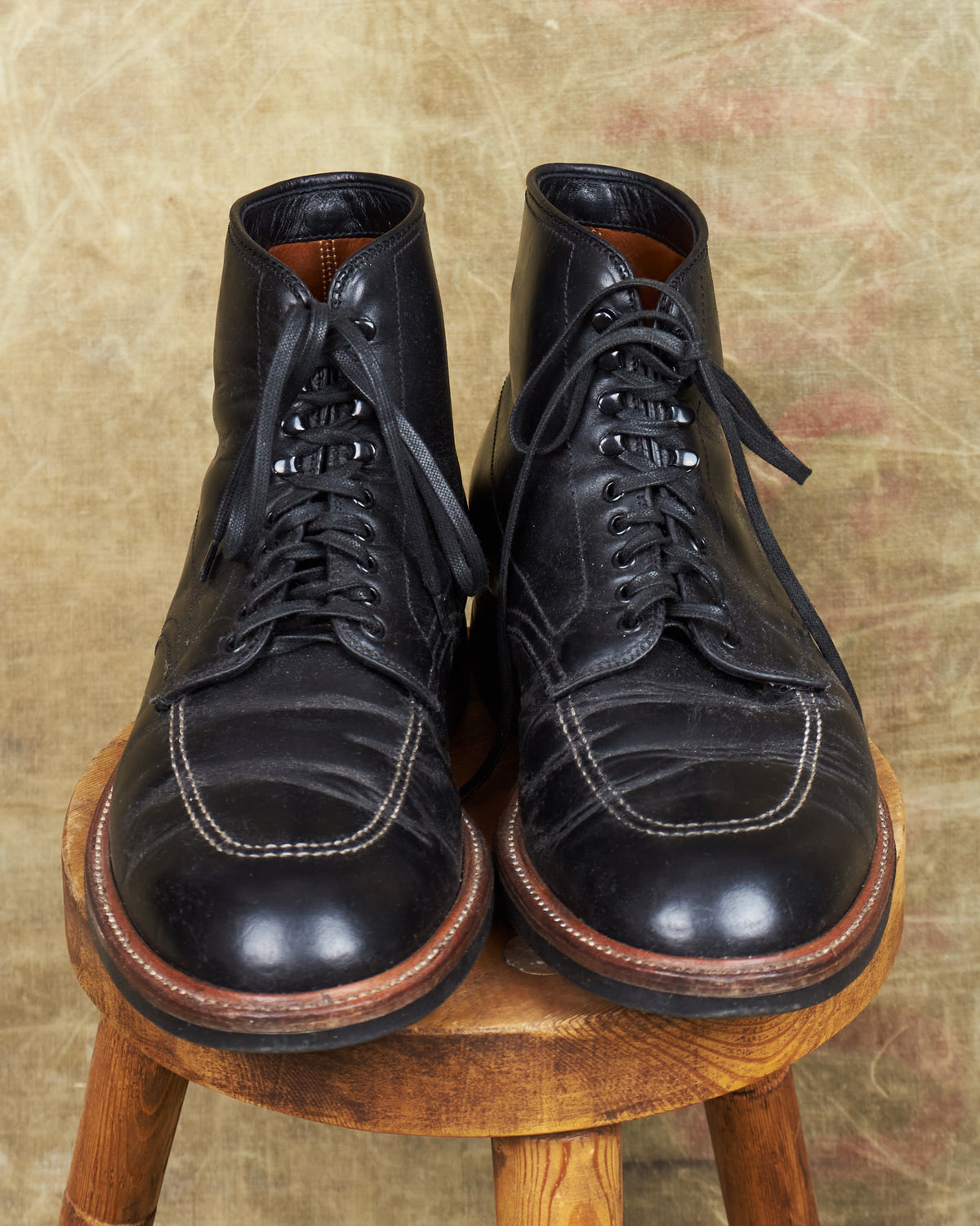 Second Hand Alden Indy Boot 401 Black Size US 10