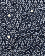 Second Hand 3sixteen Indigo Asanoha Pattern Shirt Size M