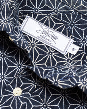 Second Hand 3sixteen Indigo Asanoha Pattern Shirt Size M