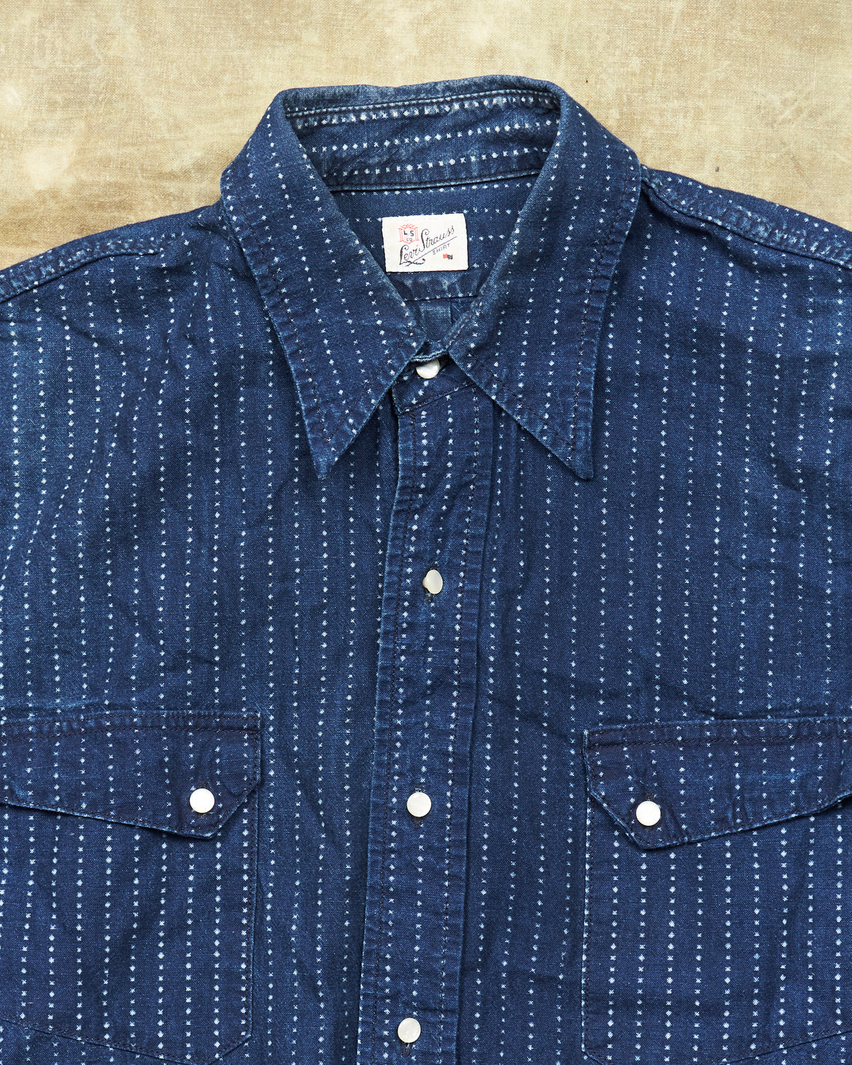 Second Hand Levi's Vintage Clothing Wabash Shirt Size M