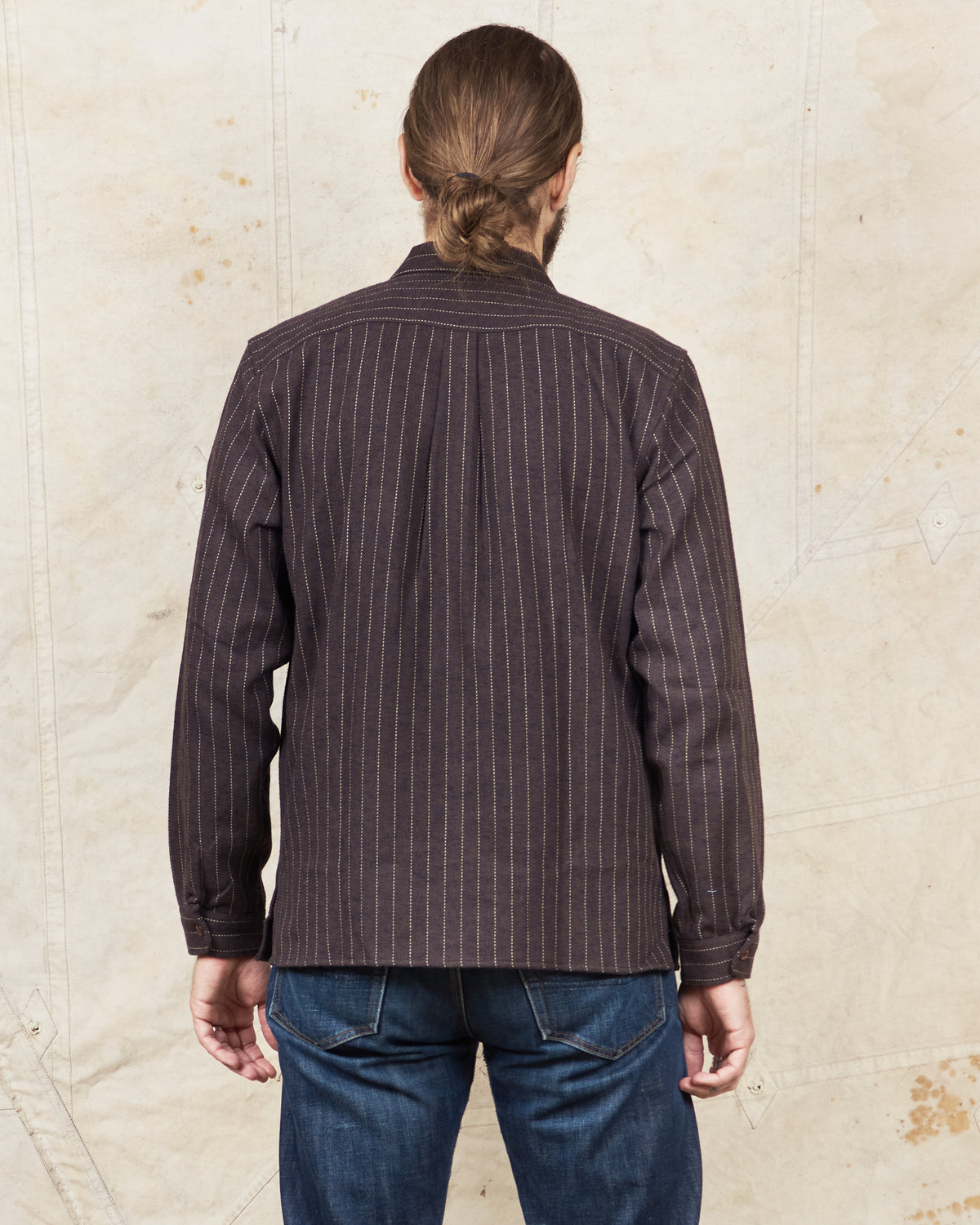Indigofera Webster Shirt Brown / White