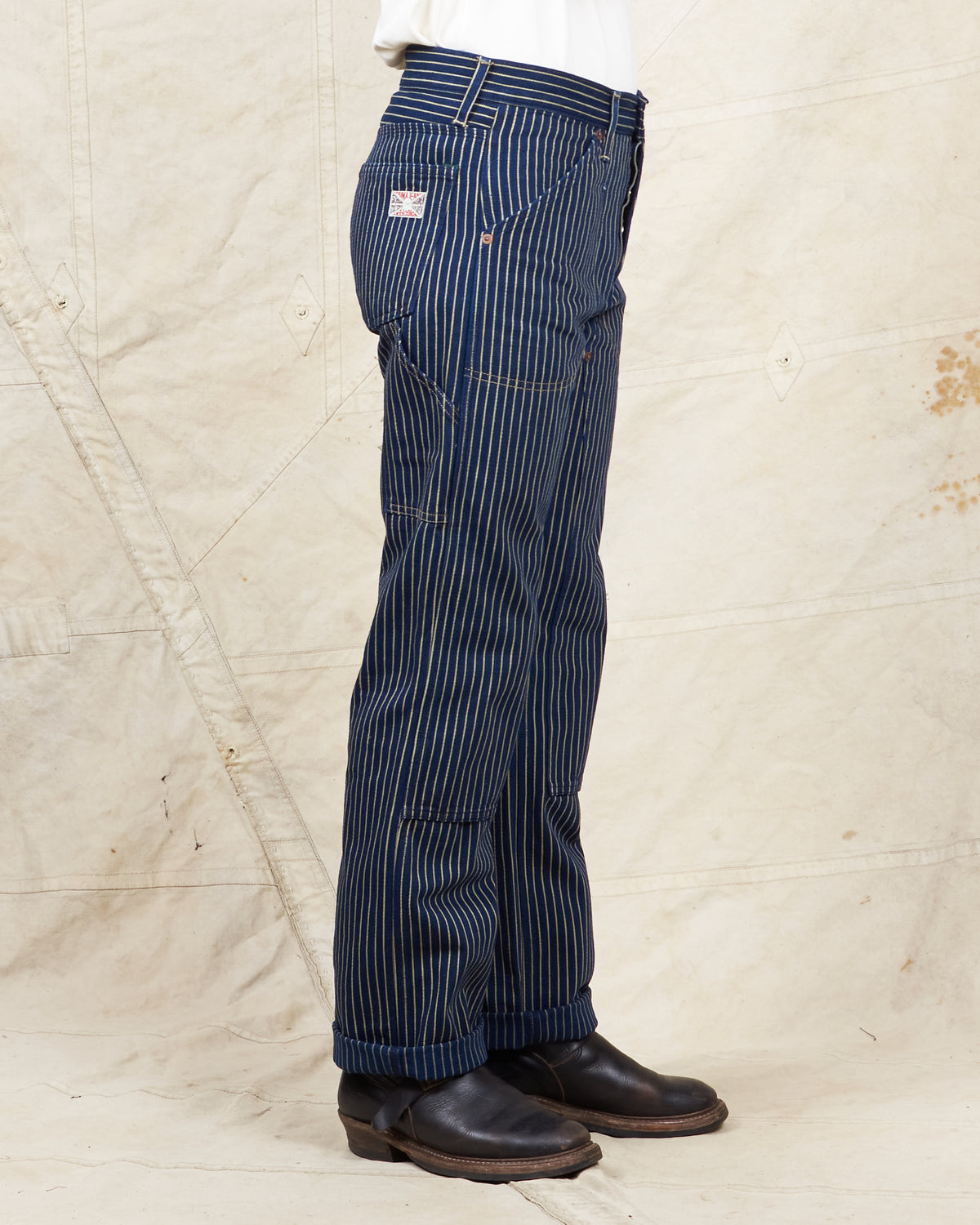Indigofera Wendell Pants Single Stripe Rinsed