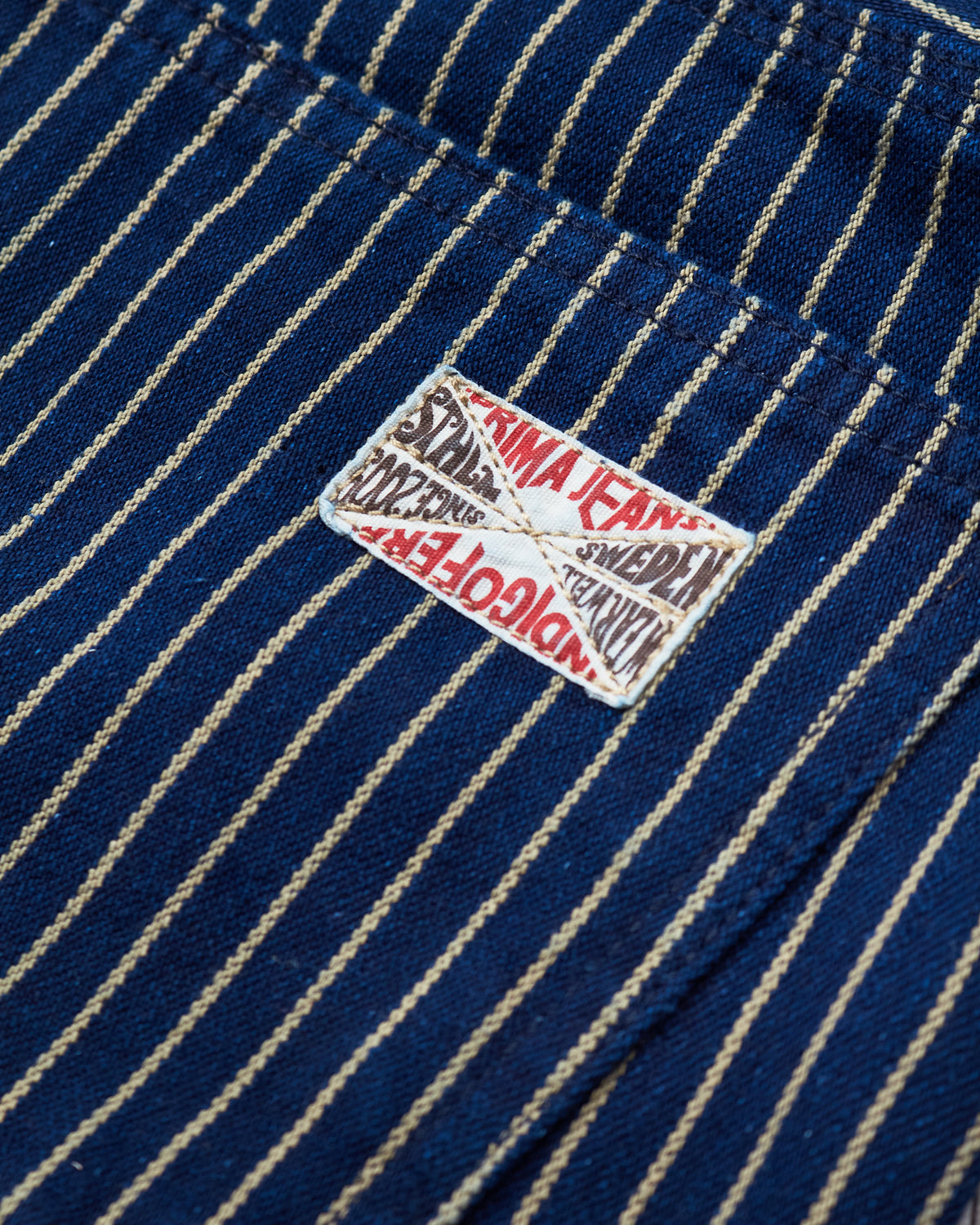 Indigofera Wendell Pants Single Stripe Rinsed