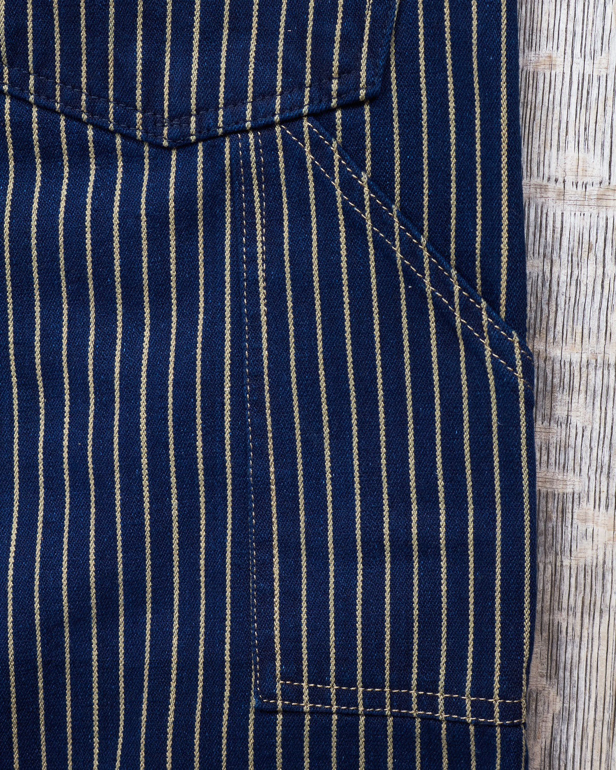 Indigofera Wendell Pants Single Stripe Rinsed