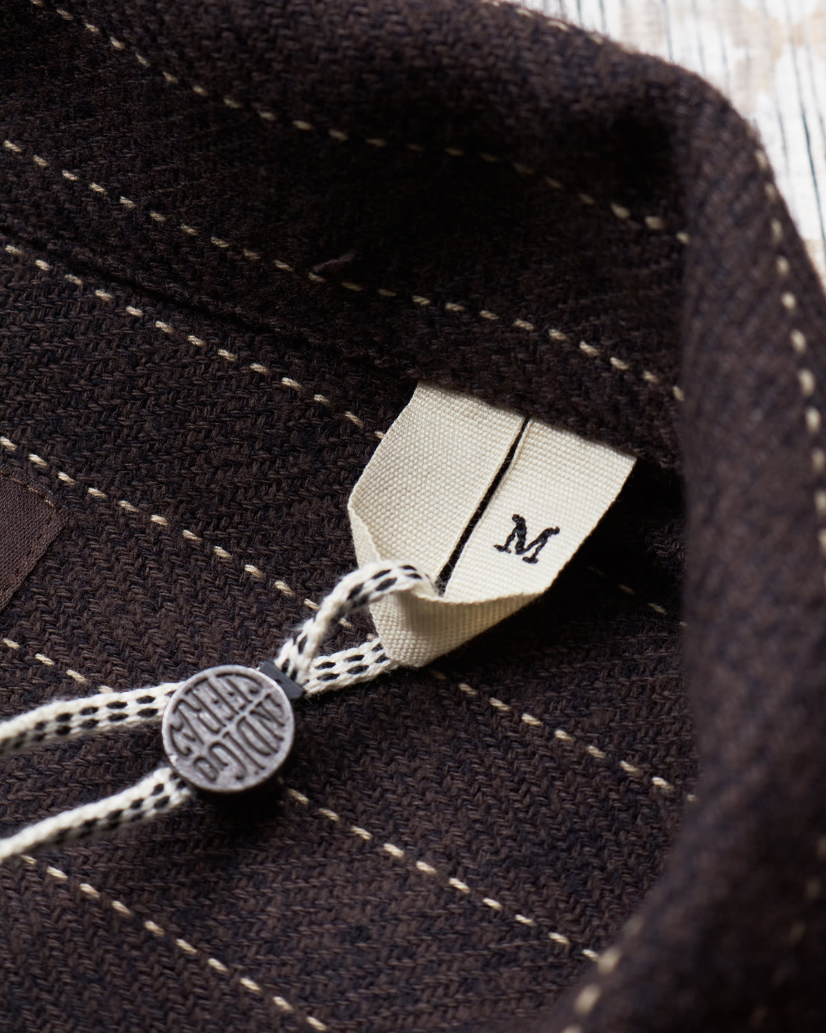 Indigofera Webster Shirt Brown / White