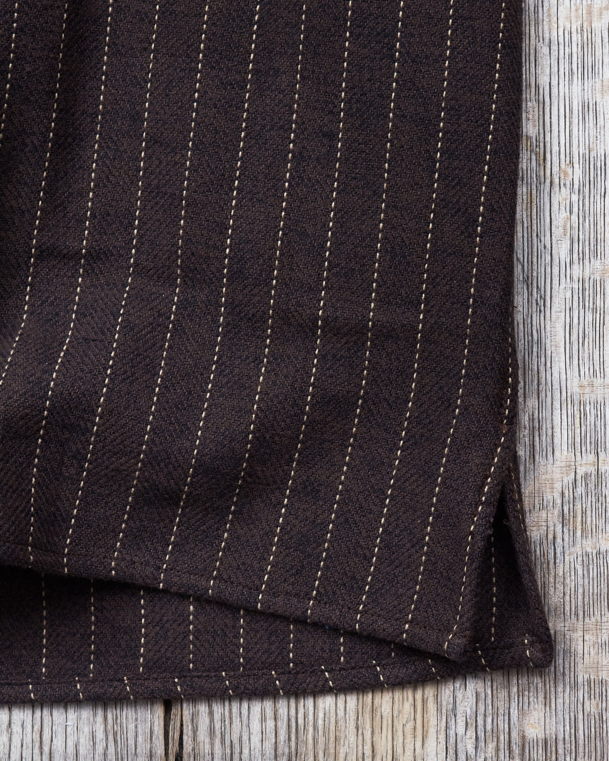 Indigofera Webster Shirt Brown / White