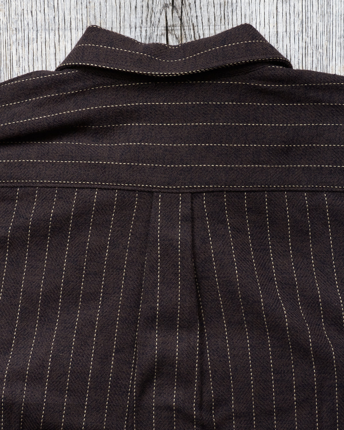 Indigofera Webster Shirt Brown / White