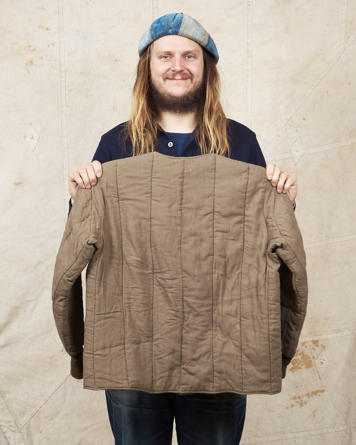 Vintage Czech Army Cotton Liner Jacket 1963