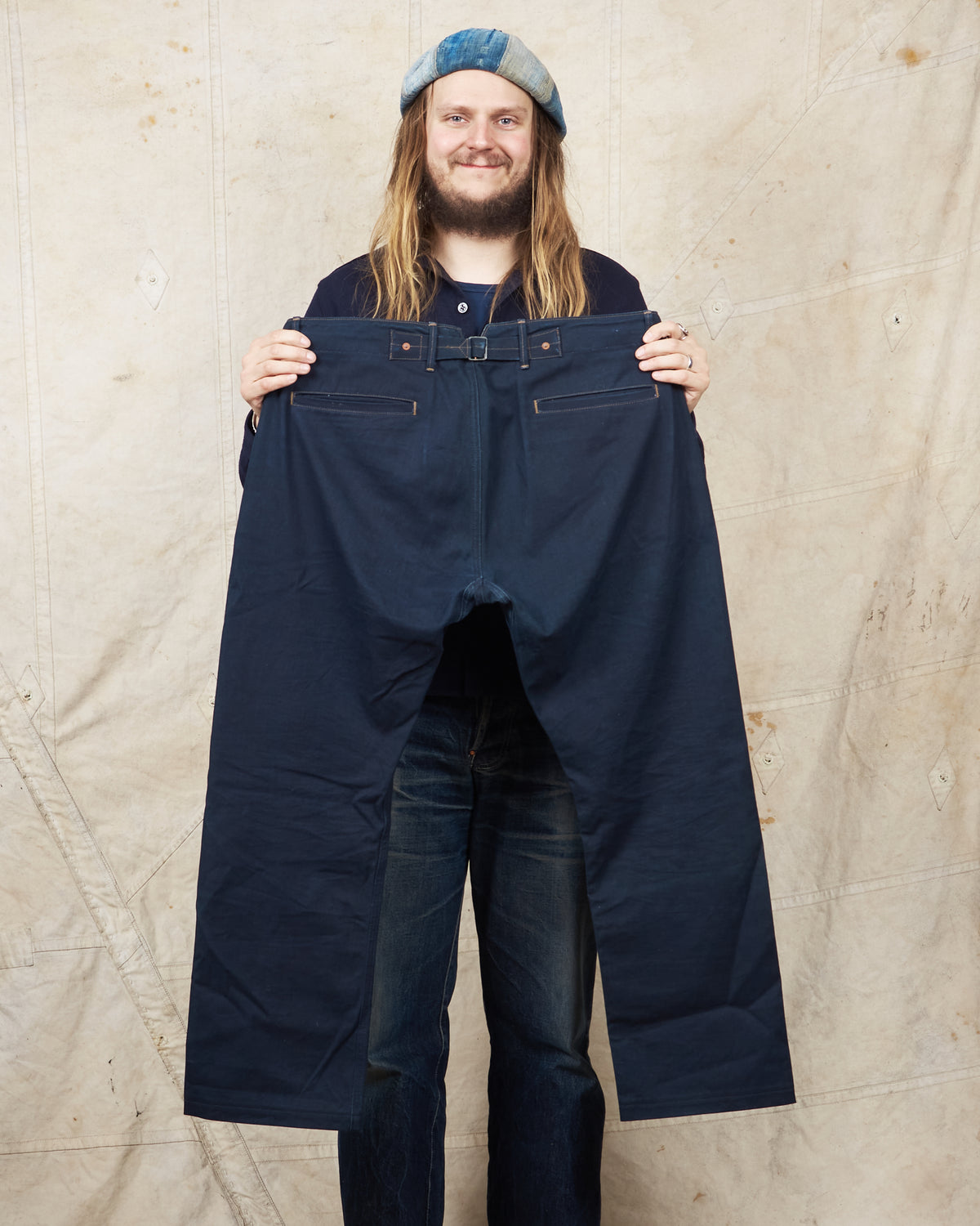 Second Hand Indigofera Heyes Indigo Selvage Duck W 36