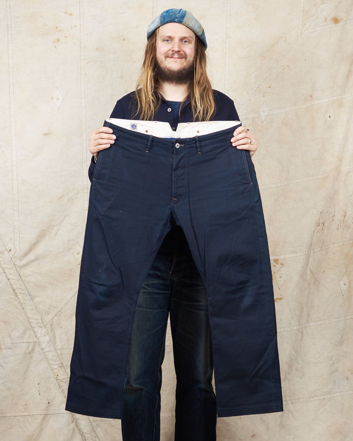 Second Hand Indigofera Heyes Indigo Selvage Duck W 36
