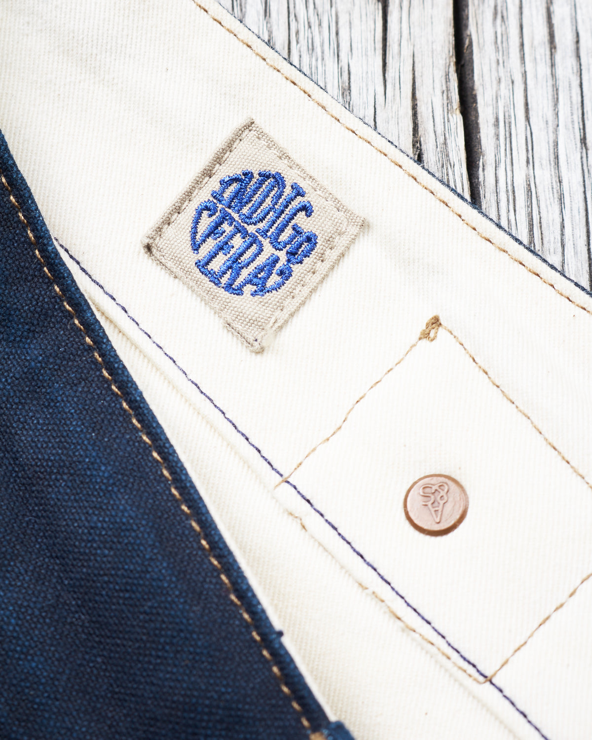 Second Hand Indigofera Heyes Indigo Selvage Duck W 36