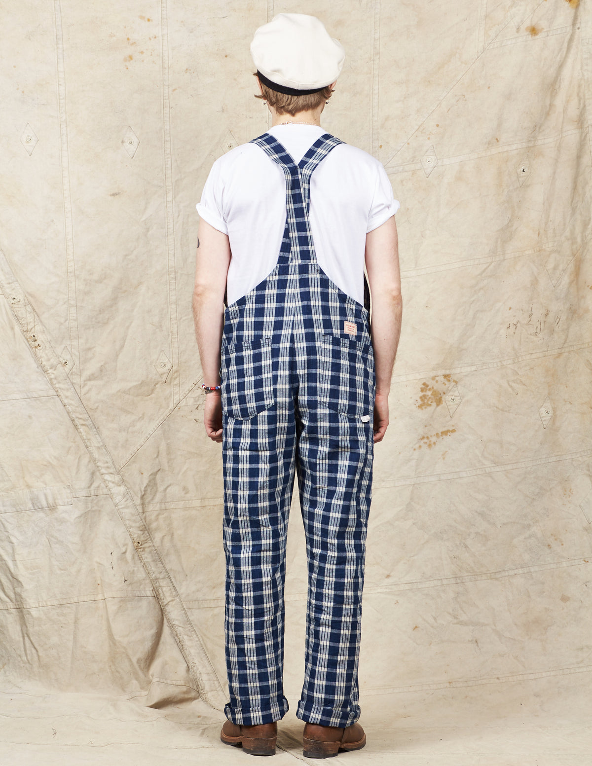 Sun Surf Sailor Moku Products Palaka Check Overalls SS42368