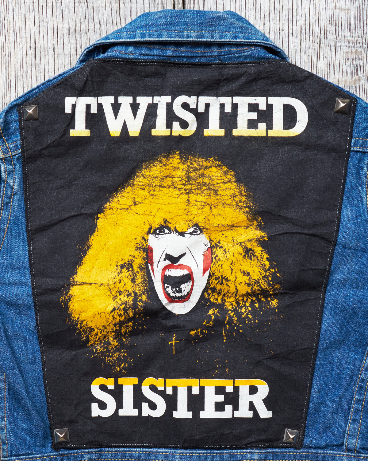 Vintage Lee 101j Denim Patched Toddler Jacket