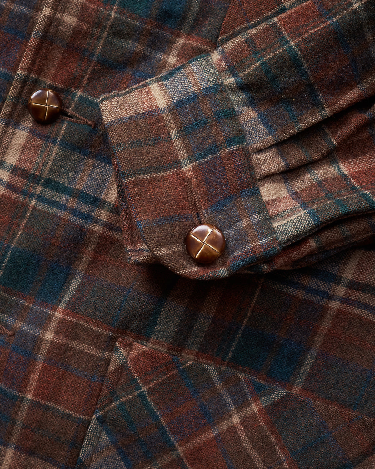 Vintage Pendleton Plaid Blazer Wool Sportcoat