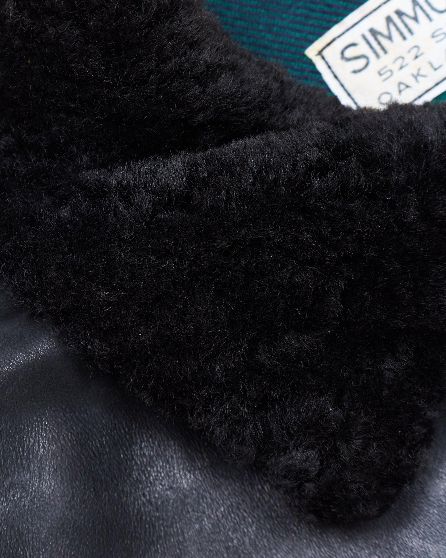 Second Hand Simmons Bilt Goodwin Horsehide Leather Jacket Size 42