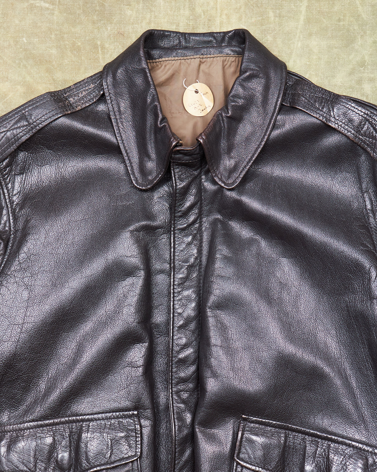 Second Hand Type A-2 Civilian Leather Jacket