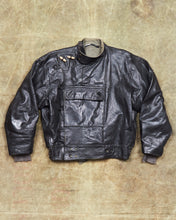 Vintage Swedish Army Dispatch Riders Leather Jacket "Ordonnansjacka" Size 52