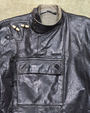 Vintage Swedish Army Dispatch Riders Leather Jacket "Ordonnansjacka" Size 52