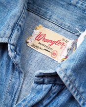 Vintage 70's Wrangler Sanforized Denim Shirt Womens XS