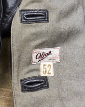 Vintage Swedish Army Dispatch Riders Leather Jacket "Ordonnansjacka" Size 52